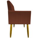 Ver imagem 5 de Kit 6 Poltronas Decorativas para Sala Mari Suede