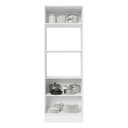 Ver mais imagens de Torre Quente 100% Mdf 70 Cm Para 2 Fornos Branco/preto