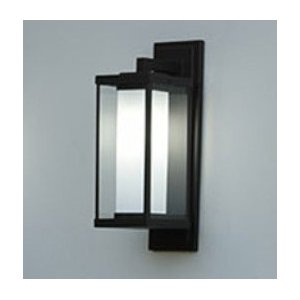 Arandela Retro Quadrada G Pto Cr Metal Domado