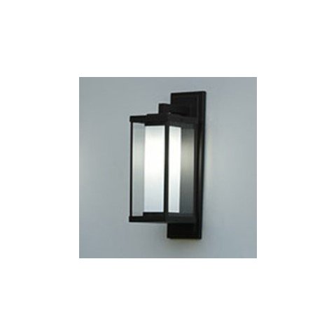 Arandela Retro Quadrada G Pto Cr Metal Domado