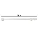 Ver imagem 2 de Engate de Pvc Flexível Mangueira para Descarga 40 Cm Branco | Utilimix | 02 Un