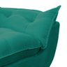 Poltrona Decorativa Sala de Estar Escritório Quarto Prime Cor: Azul Turquesa - 5