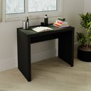 Ver imagem 1 de Mesa de Escritório Escrivaninha 90cm Várias Cores Me4139 Tecno Mobili Preto