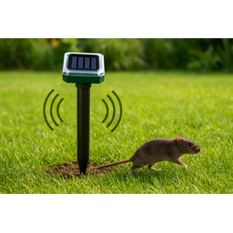 Repelente Sonoro para Jardim a Prova D'agua Snh01 Snel Home - 12