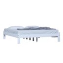 Ver imagem 1 de Cama Turca King Sinze De Madeira Maciça Reforçada Branco Nemargi