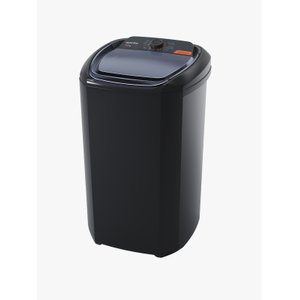 Máquina de Lavar Wanke Premium 15kg Semi-automática Batedor Robusto Super 15kg Preto 220v