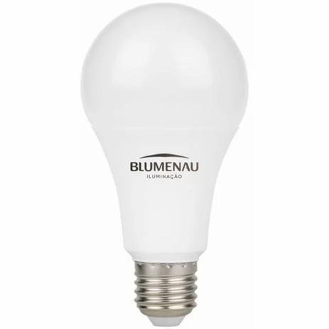 Kit 10 Lâmpada LED 12W Bulbo E27 6500K Branco Frio Blumenau - 2