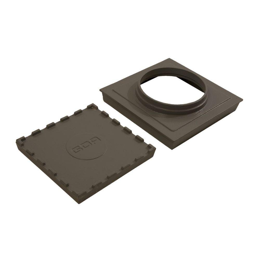 Kit 3 Ralo Invisível Rebaixado Caixa Sifonada Fendi 18cm - 5