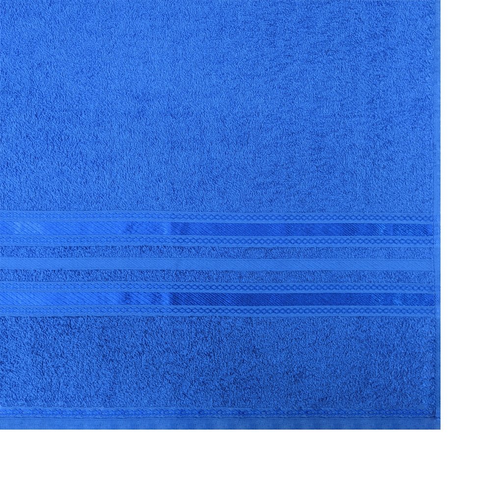 Toalha de Banho Grande 70cm X 140cm 100% Algodão Cor:azul - 2