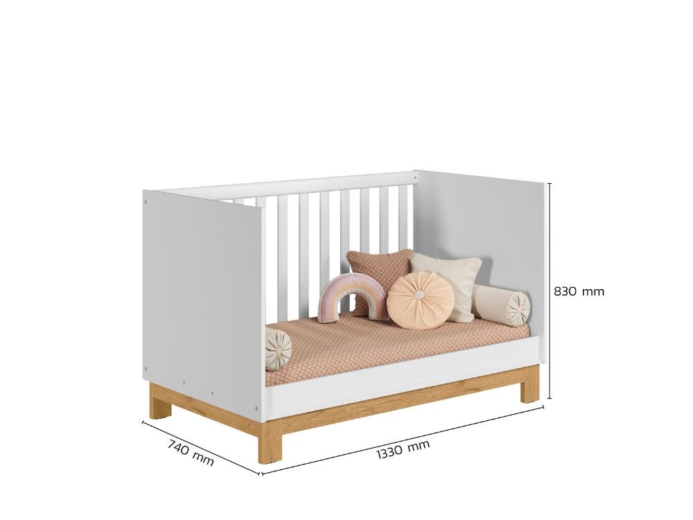 Berco Americano Mini Cama Branco Q Encanto Slim - 6