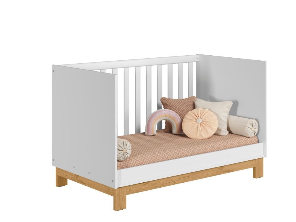 Berco Americano Mini Cama Branco Q Encanto Slim - 3