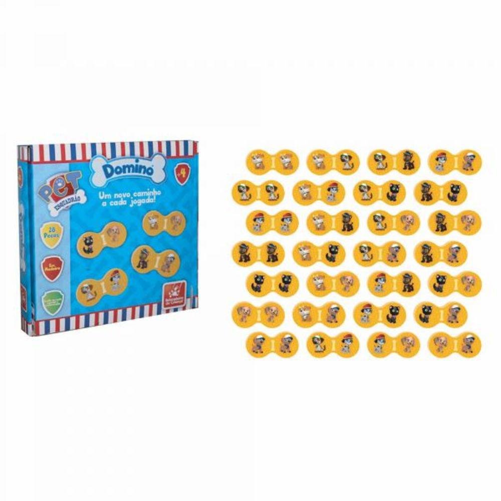 Jogo Domino 28 Pedras Brincar Jogar Lk510f