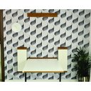 Ver imagem 6 de Conjunto Mesa Dobrável de Parede 5 Lugares (1,40 Metros) + Bancos Branco / Noronha