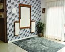 Ver imagem 5 de Conjunto Mesa Dobrável de Parede 5 Lugares (1,40 Metros) + Bancos Branco / Noronha