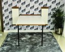 Ver imagem 4 de Conjunto Mesa Dobrável de Parede 5 Lugares (1,40 Metros) + Bancos Branco / Noronha