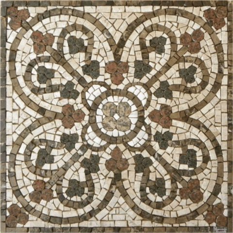 Mosaico Religioso Bizantino Trevo