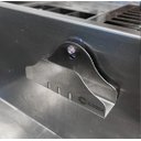 Ver imagem 3 de Porta Esponja com Ventosa Cozix em Aço Inox 304 Escovado