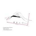 Ver imagem 5 de Porta Esponja com Ventosa Cozix em Aço Inox 304 Escovado