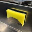 Ver imagem 4 de Porta Esponja com Ventosa Cozix em Aço Inox 304 Escovado