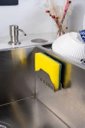 Ver imagem 2 de Porta Esponja com Ventosa Cozix em Aço Inox 304 Escovado