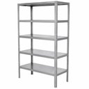 Ver imagem 2 de Estante 5 Planos Lisos | Inox 430 | 110×48,5x180cm