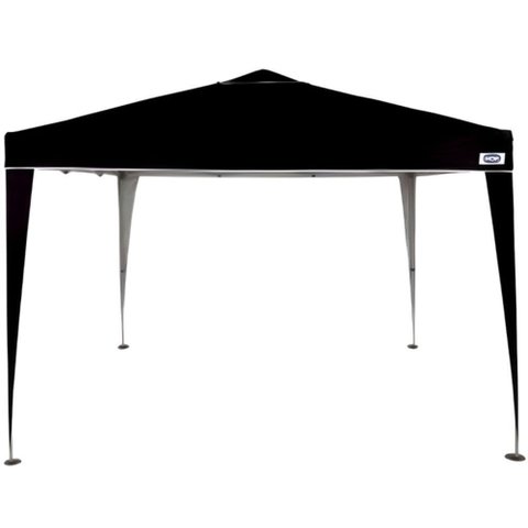 Tenda Gazebo X-flex Oxford Preta para Praia e Jardim Dobrável com Pés de Alumínio 3x3x2,5 Metros - 3