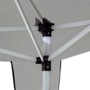 Ver imagem 4 de Tenda Gazebo X-flex Oxford Preta para Praia e Jardim Dobrável com Pés de Alumínio 3x3x2,5 Metros - 3