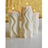 Velas Decorativas Cilíndricas Curve Candles - 3 Tamanhos Ramim Aromas Vela Decorativa P sem Aroma - 2