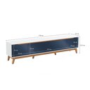 Ver imagem 5 de Rack Kappesberg 3 Portas Branco/azul 218cm