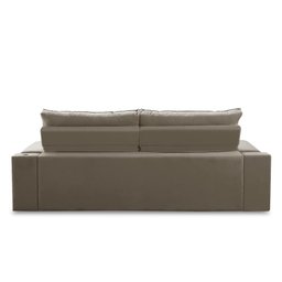 Sofá Retrátil Reclinável 3 Lugares 2,00m com Porta Copos e Usb Helena Suede Capuccino Adonai - 10