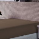 Ver imagem 3 de Lençol King Portallar Malha 100% Algodão Premiun Classic Cotton Cappucino
