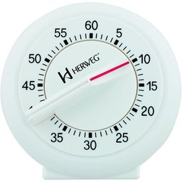 Timer Cronômetro Temporizador com Alarme Forte de Corda 3203 Branco - 1