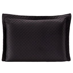 Porta Travesseiro Preto Branco Avulso Dupla Face com Zíper - 1