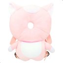 Ver imagem 1 de Mochila Almofada Protetora de Cabeça Infantil Rosa Pimpolho Formato Gato Neoprene