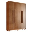 Ver imagem 2 de Guarda Roupa Solteiro Heros 4 Portas com Pés Moderna