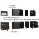 Ver imagem 3 de Cozinha Reims 260006 com Armário e Balcão Preto