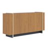 Buffet Aparador com 4 Portas 160x79cm Copacabana Freijó Dourado - 2