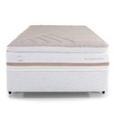 Ver imagem 2 de Conjunto Box King Size Sun Fresh One Side Pillow Top Base Fendi 193x203cm - 67443