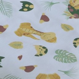 Porta Fralda Organizador Quarto de Bebê Menino Menina 2 Peças Varão:dinossauro Verde - 3