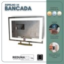 Ver imagem 3 de Espelho Retangular 50x70 Iluminado Led Touch Bancada Simples