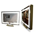Ver imagem 7 de Espelho Retangular 50x70 Iluminado Led Touch Bancada Simples