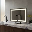 Ver imagem 1 de Espelho Retangular 50x70 Iluminado Led Touch Bancada Simples