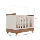 Ver imagem 4 de Berço Cama Americano Vitória com Altura Regulável 2 em 1 Canaã