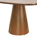 Ver imagem 6 de Mesa de Jantar Cone Tampo Triangular 156x153cm - Amêndoa - Tampo Triangular 156x153cm