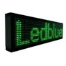 Painel Letreiro Led 100x20 Duplo Lado Vermelho Wifi Temperat:220v/verde - 14