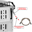 Ver imagem 7 de Kit Duas Mangueiras Aço Instalação:60cm