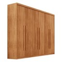 Ver imagem 2 de Guarda-Roupa Casal 100% MDF com 6 Portas e 2 Gavetas 180cm Multimóveis CR35516 Madeirado