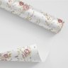 Papel De Parede Adesivo Floral Delicado Flores Lilás Quarto - 3