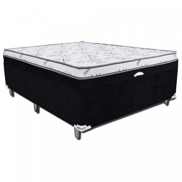 Cama Box Casal Conjugado com Baú 65x188x138cm Onix Ambiente Móveis Ltda - 5