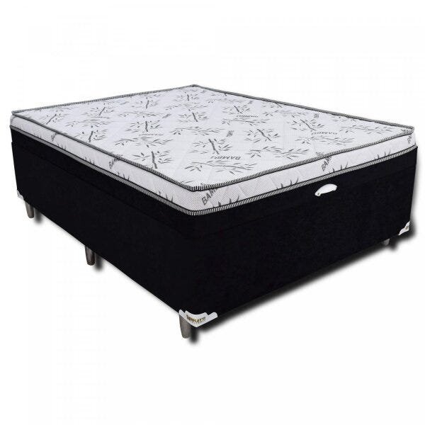 Cama Box Casal Conjugado com Baú 65x188x138cm Onix Ambiente Móveis Ltda - 3